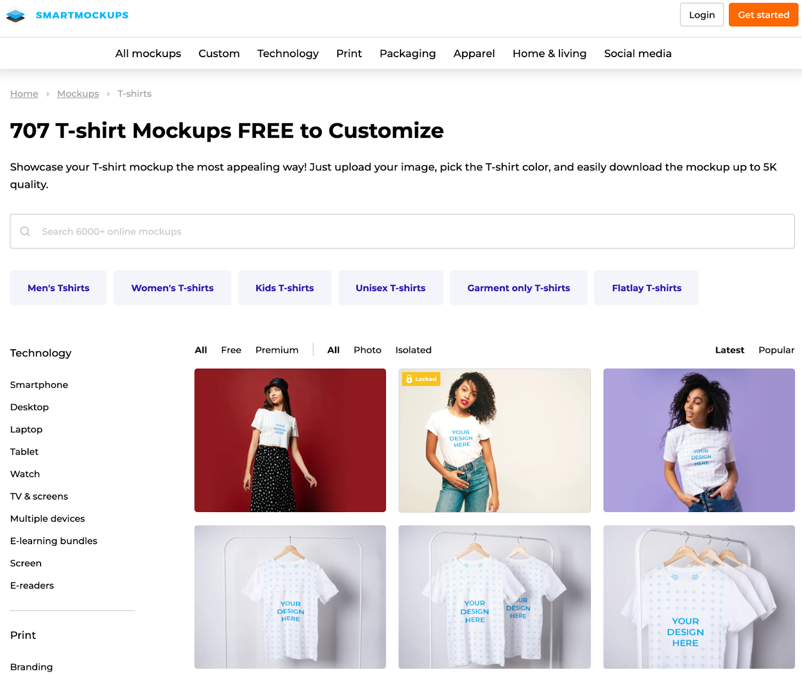 Smartmockup-tshirt-mockup