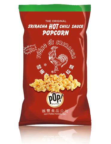 sriracha popcorn co-branding