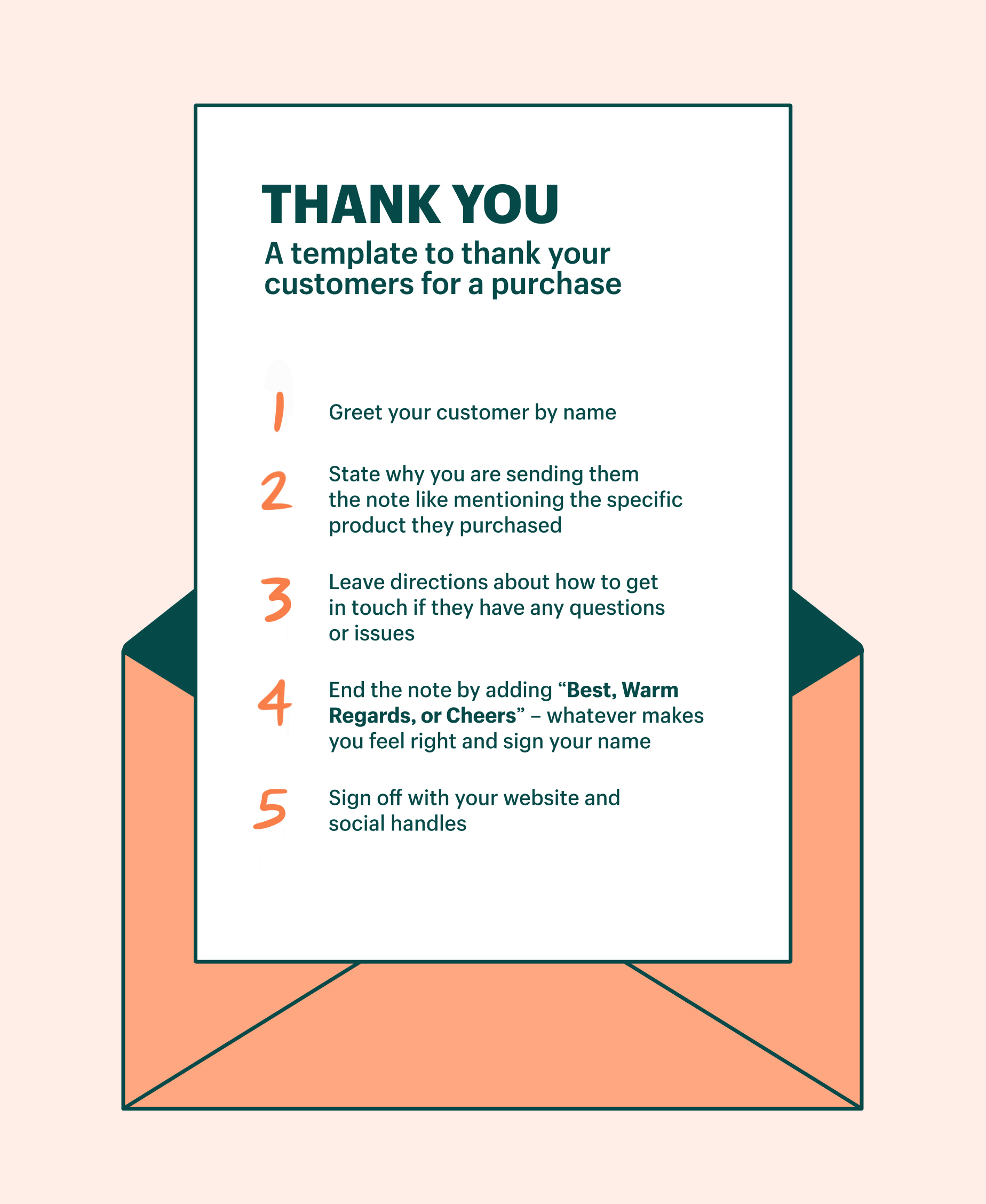 Ways To Say Thank You For Your Purchase - Printable Templates