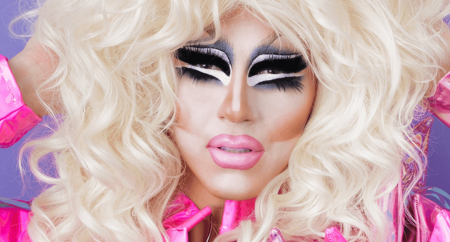 An image of famous drag queen Trixie Mattel, an expert on how to start a makeup line