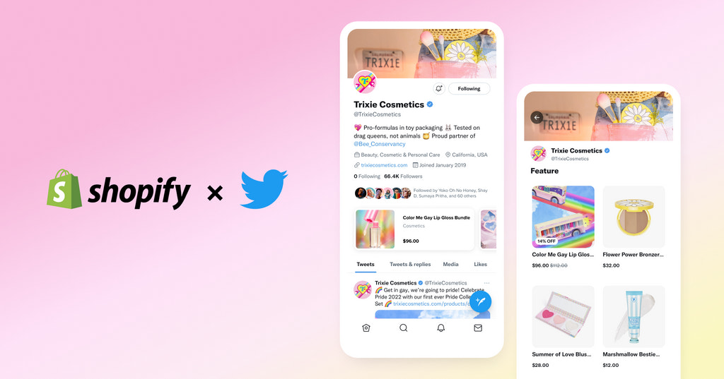 为Shopify商家提供的Twitter购物应用程序