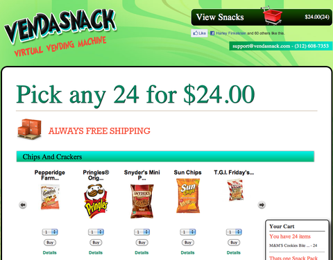 Shopify & Mixergy eCommerce Spotlight: Vend-A-Snack