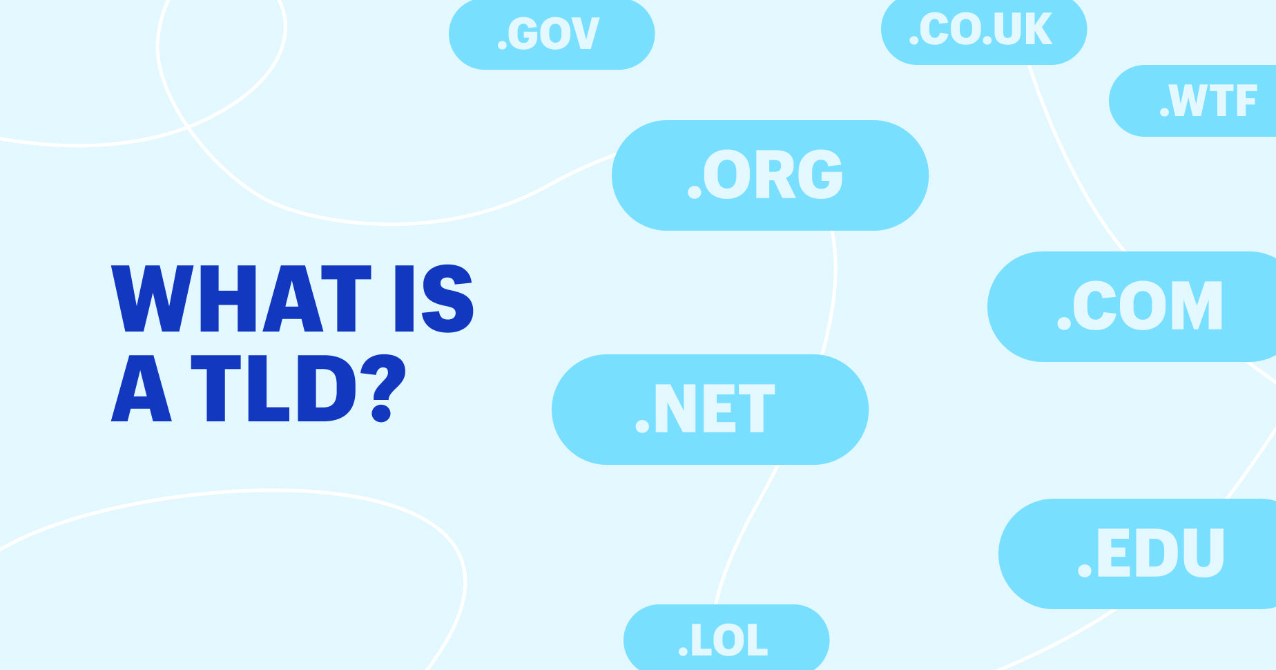 ¿Qué es un TLD? .net .com .gov .co.uk