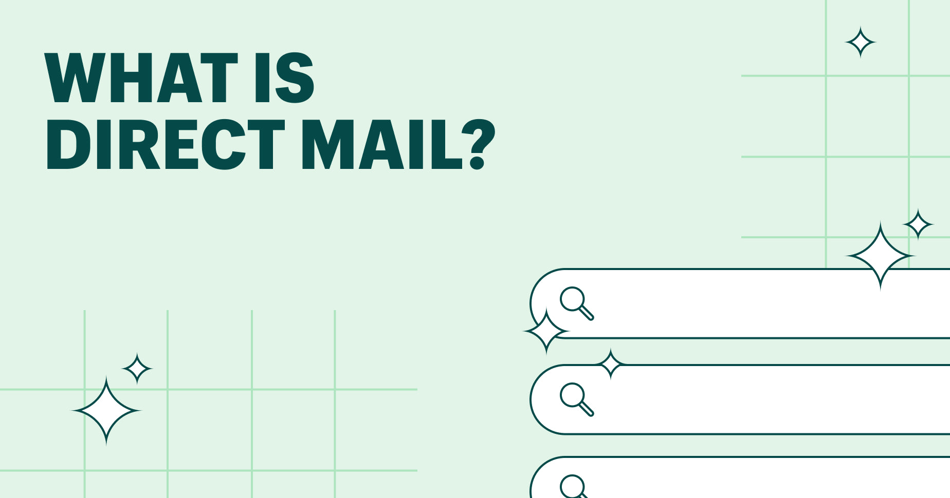 What is direct mail?