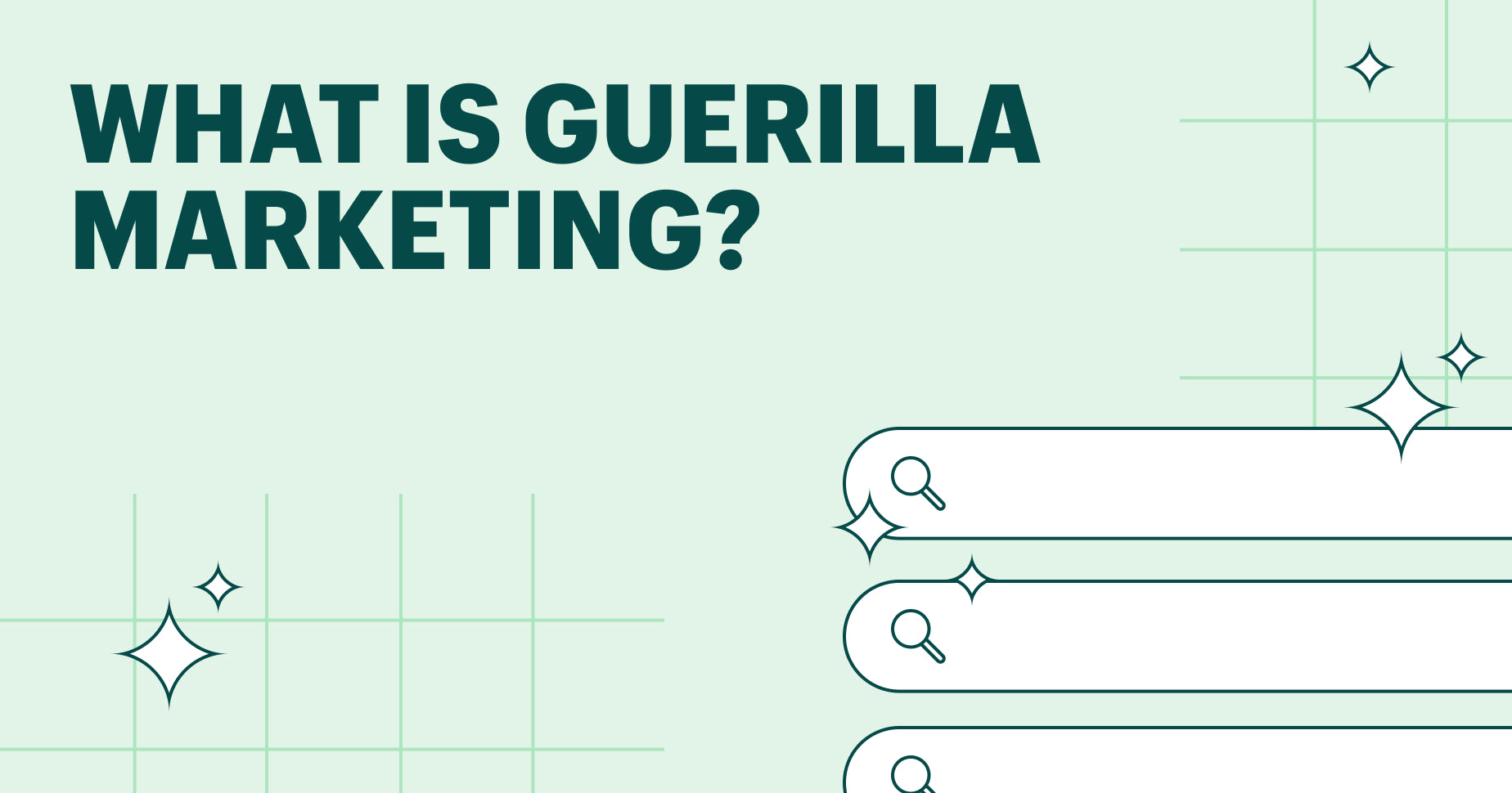 what is guerrilla marketing