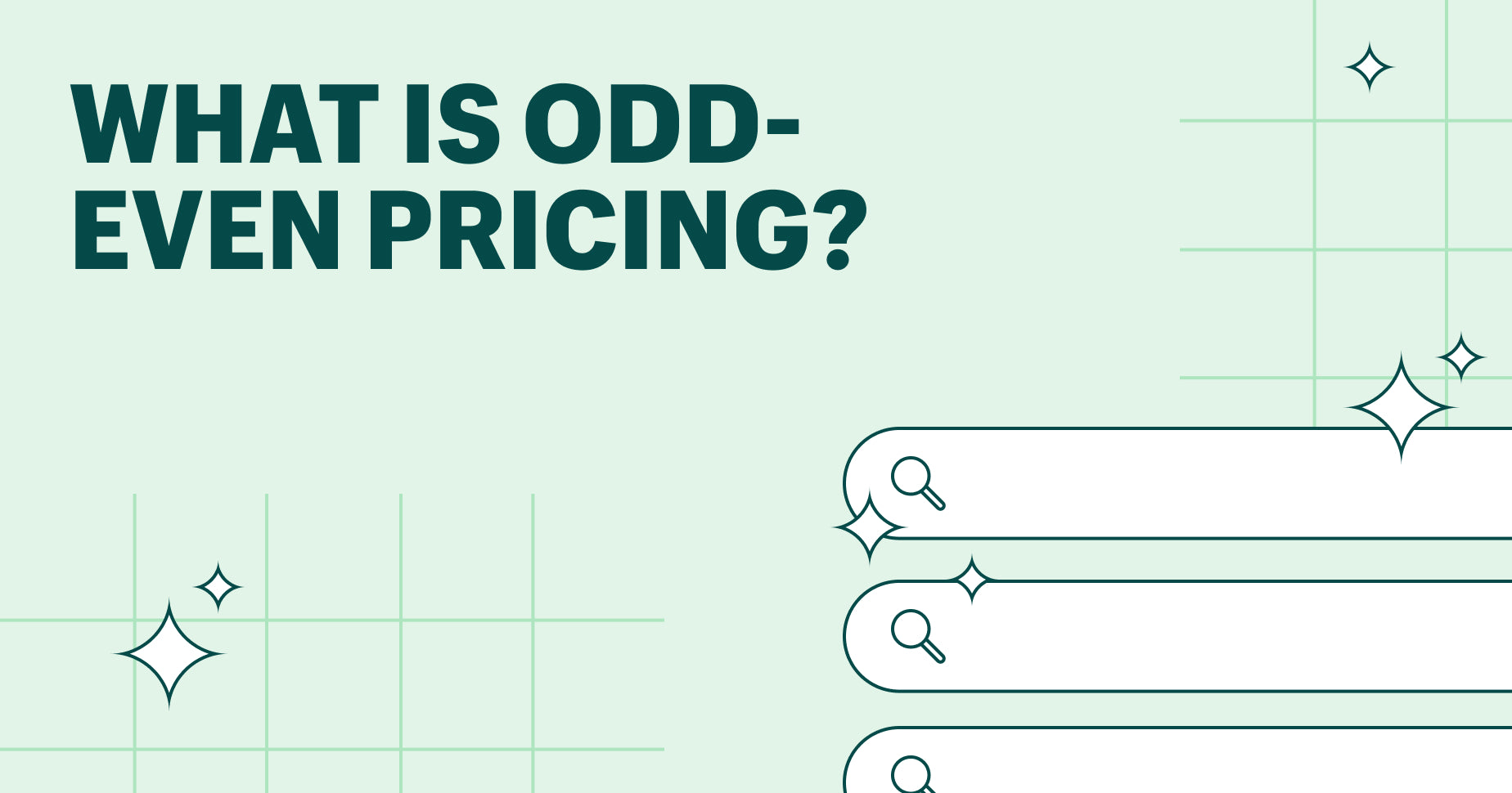 what is odd-even pricing