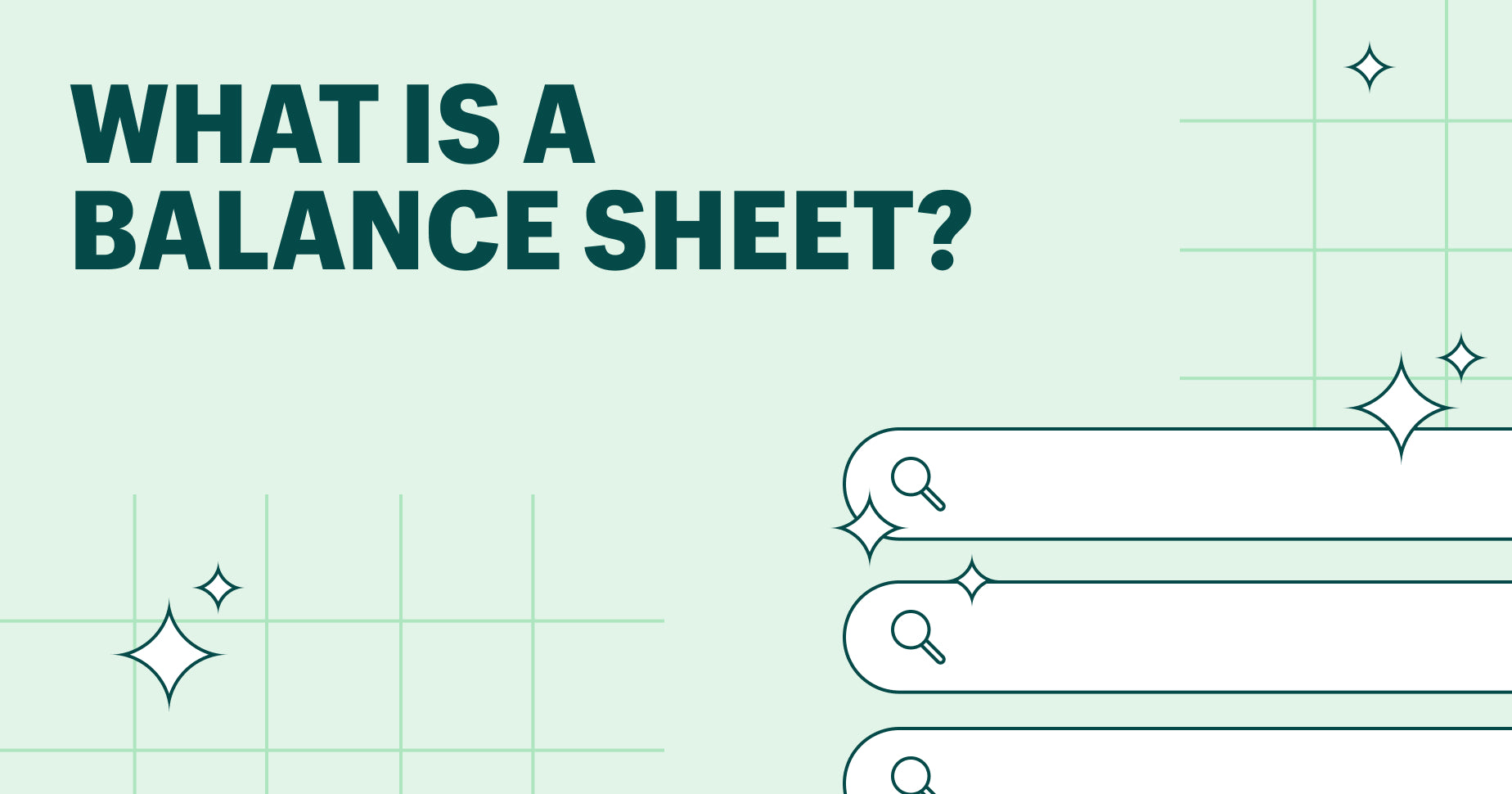 what is a balance sheet