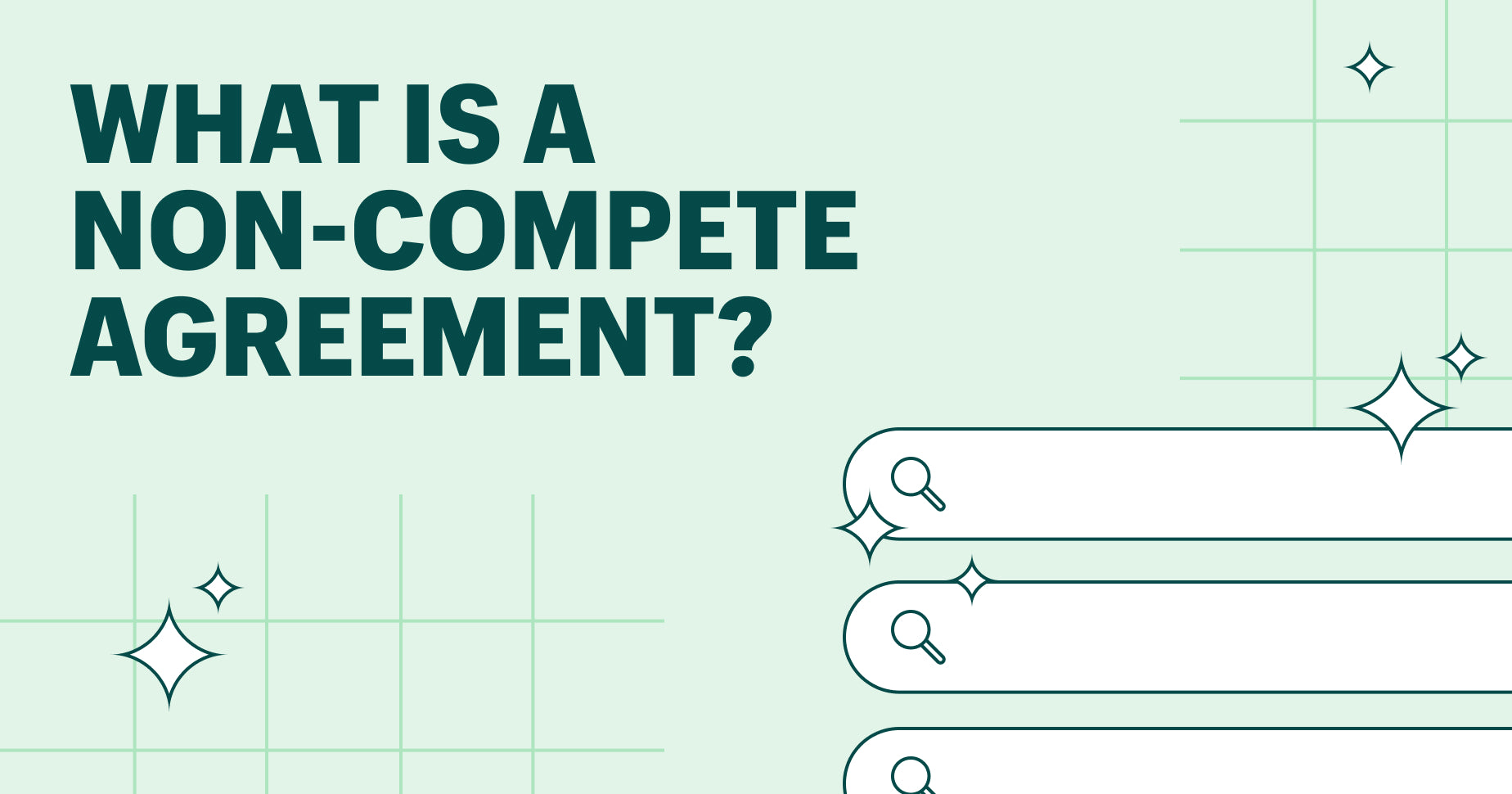 what is a non-compete agreement