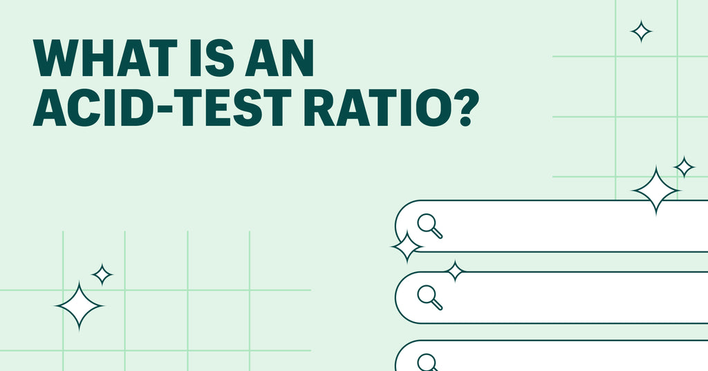 What is an acid-test ratio?