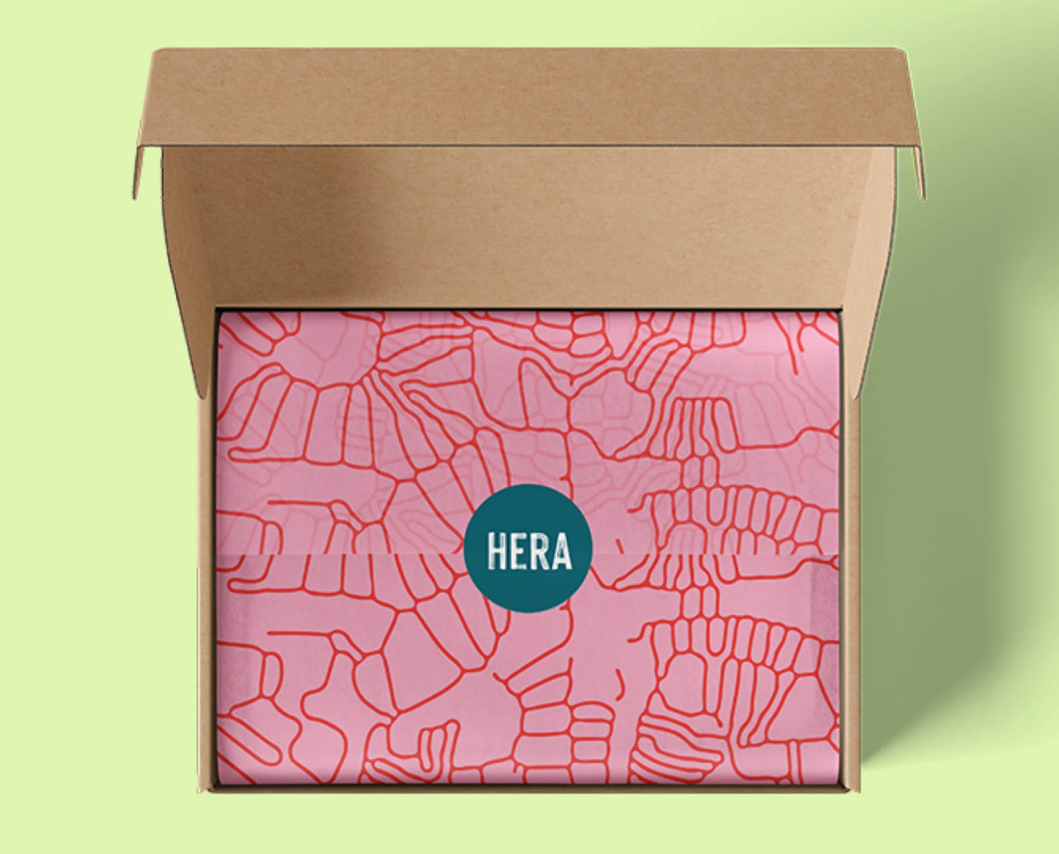 Tissue packaging example from brand Arka