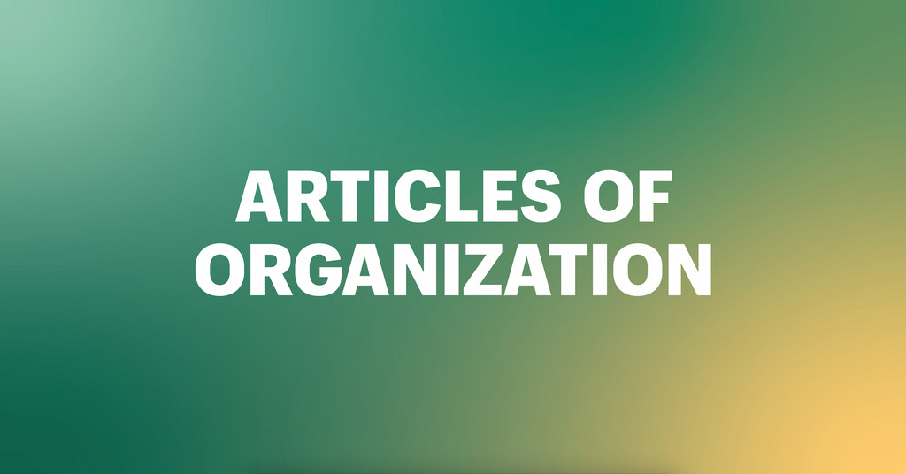 articles of organization