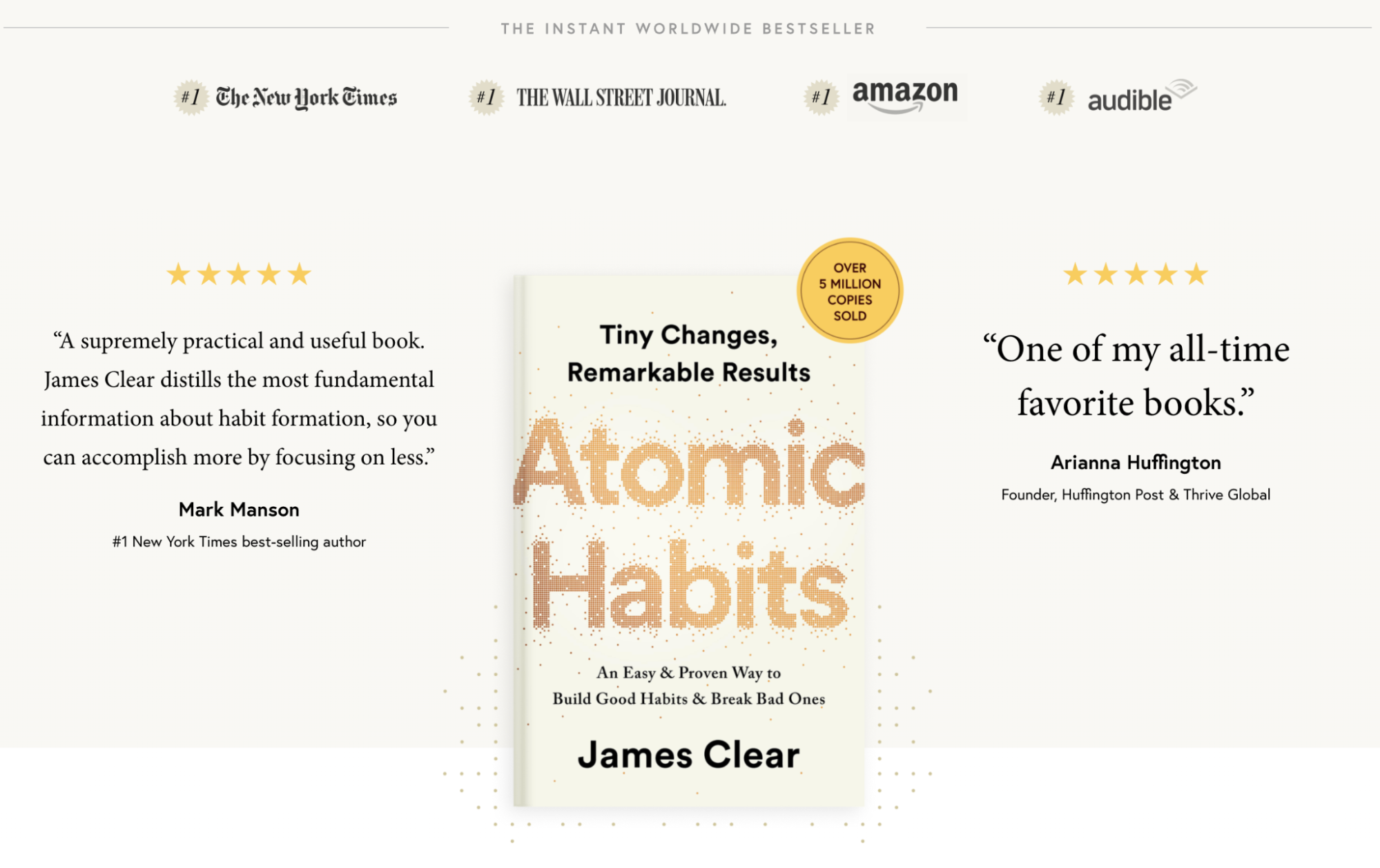 Atomic Habits book