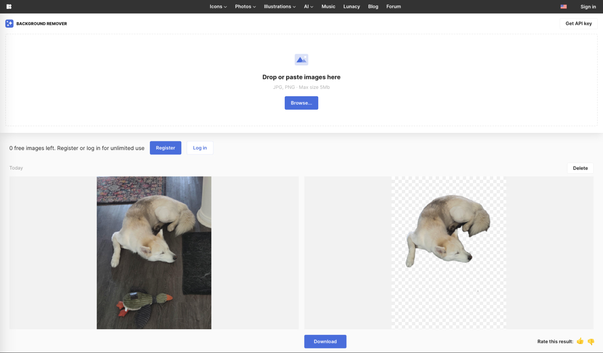 Make an Image Background Transparent - Free Online Tool