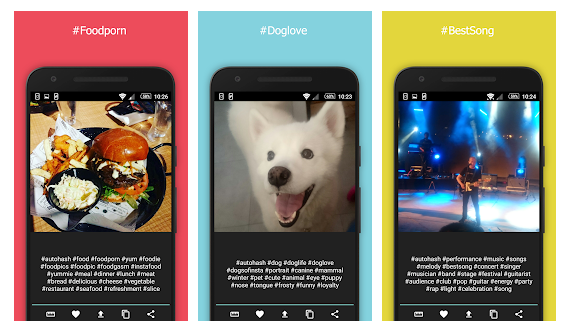 Instagram apps: Autohash