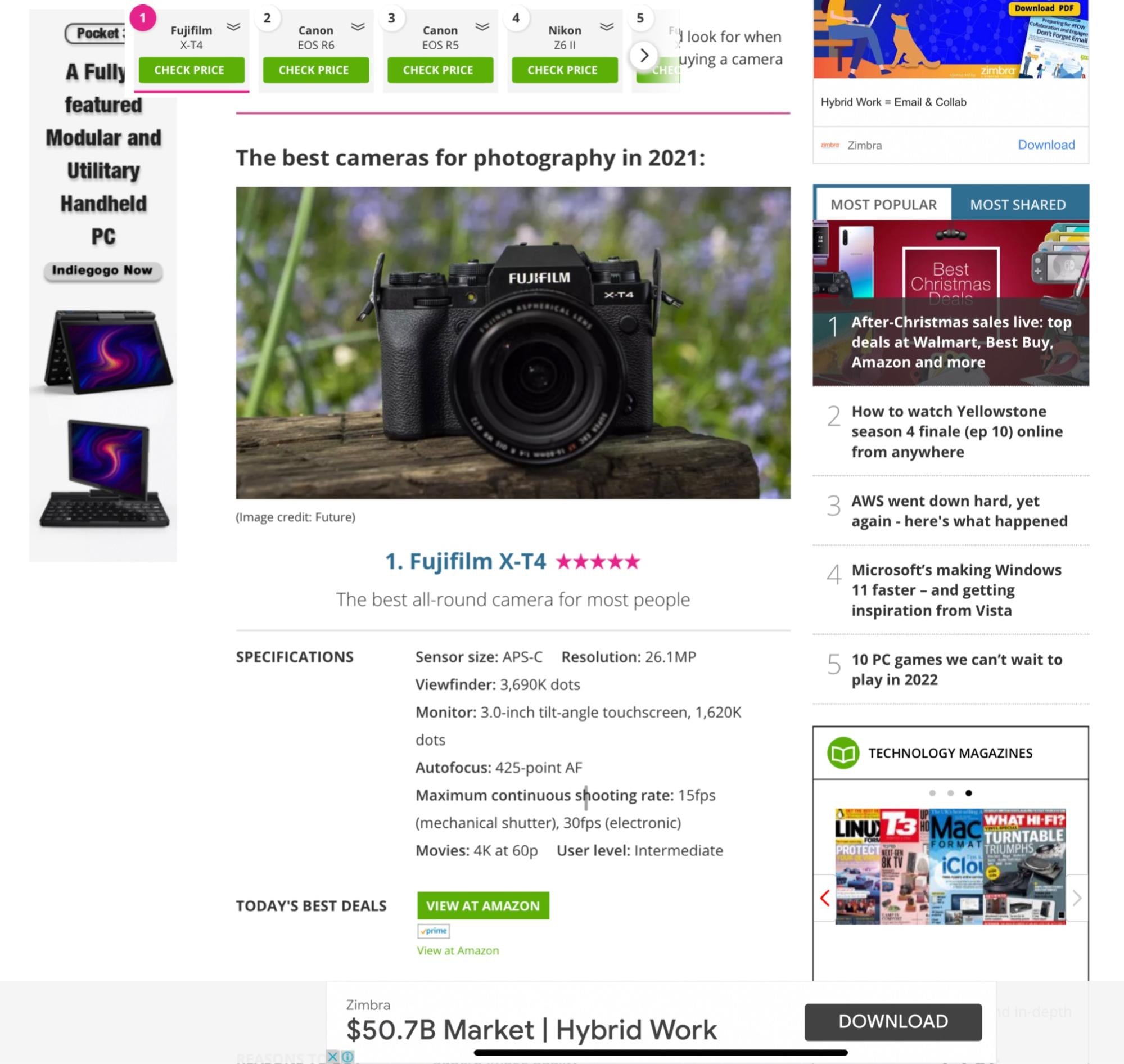 best camera affiliate products