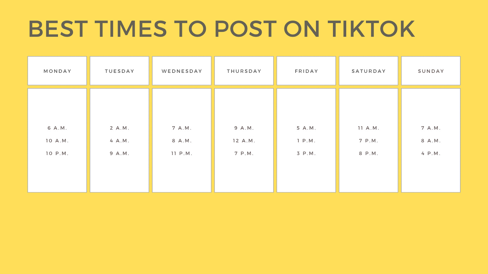 Best Times to Post on TikTok 2025 (+ How To Find the Best Time