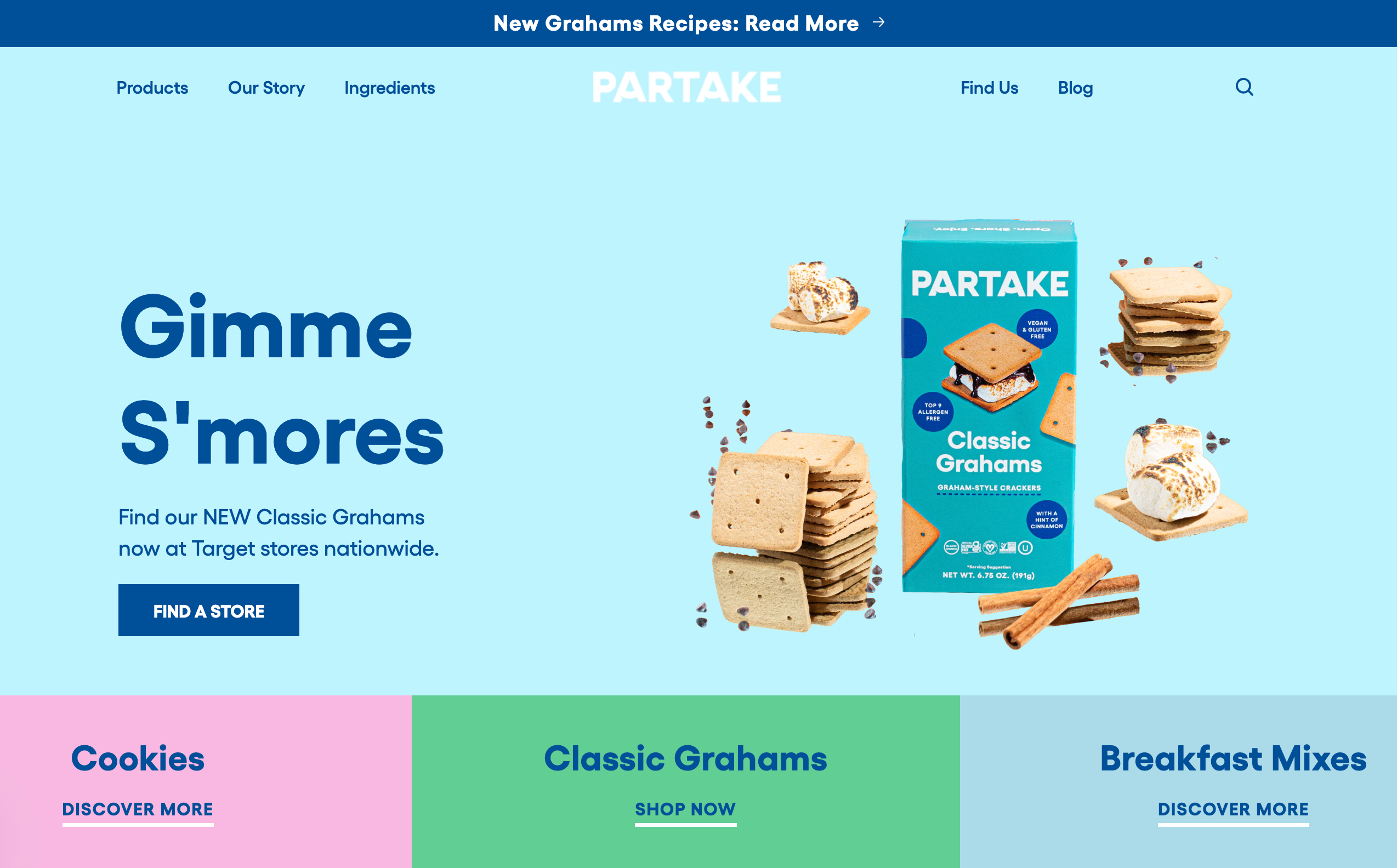 site Partake Foods