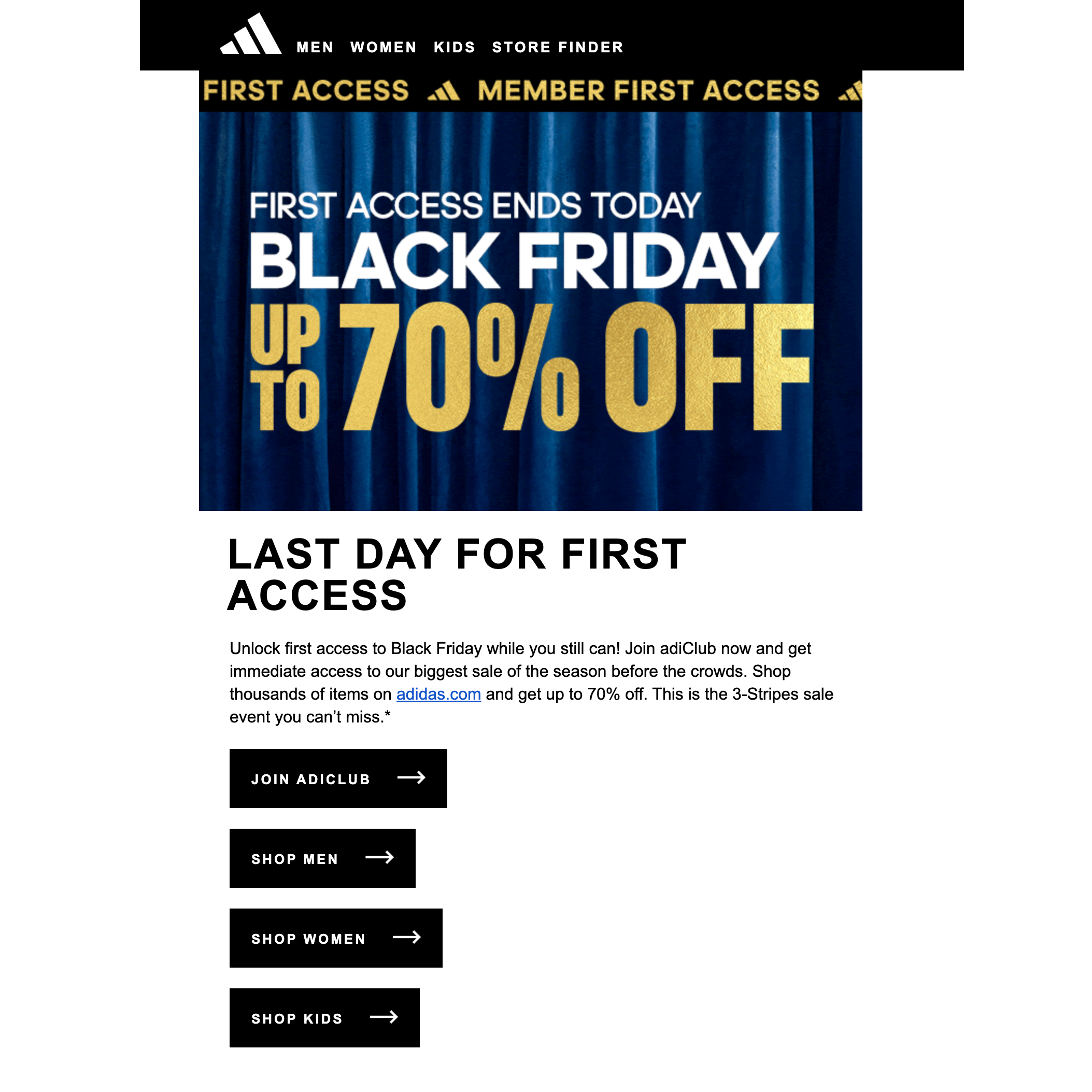 8 Black Friday Email Campaigns To Increase Sales (2023) - Shopify