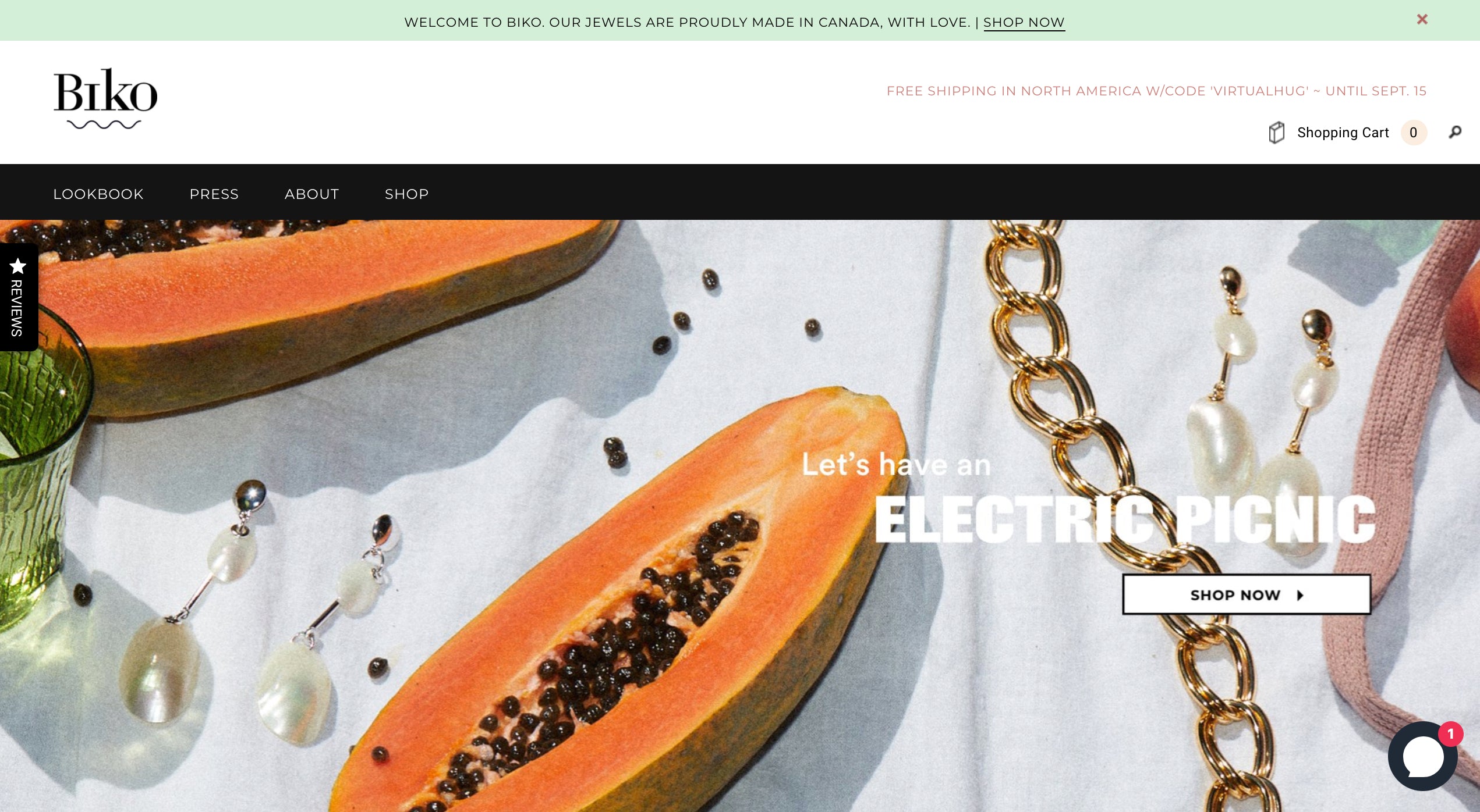 Biko homepage eigen sieraden webshop