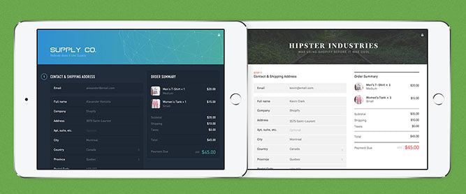 A checkout designed for  your  brand.