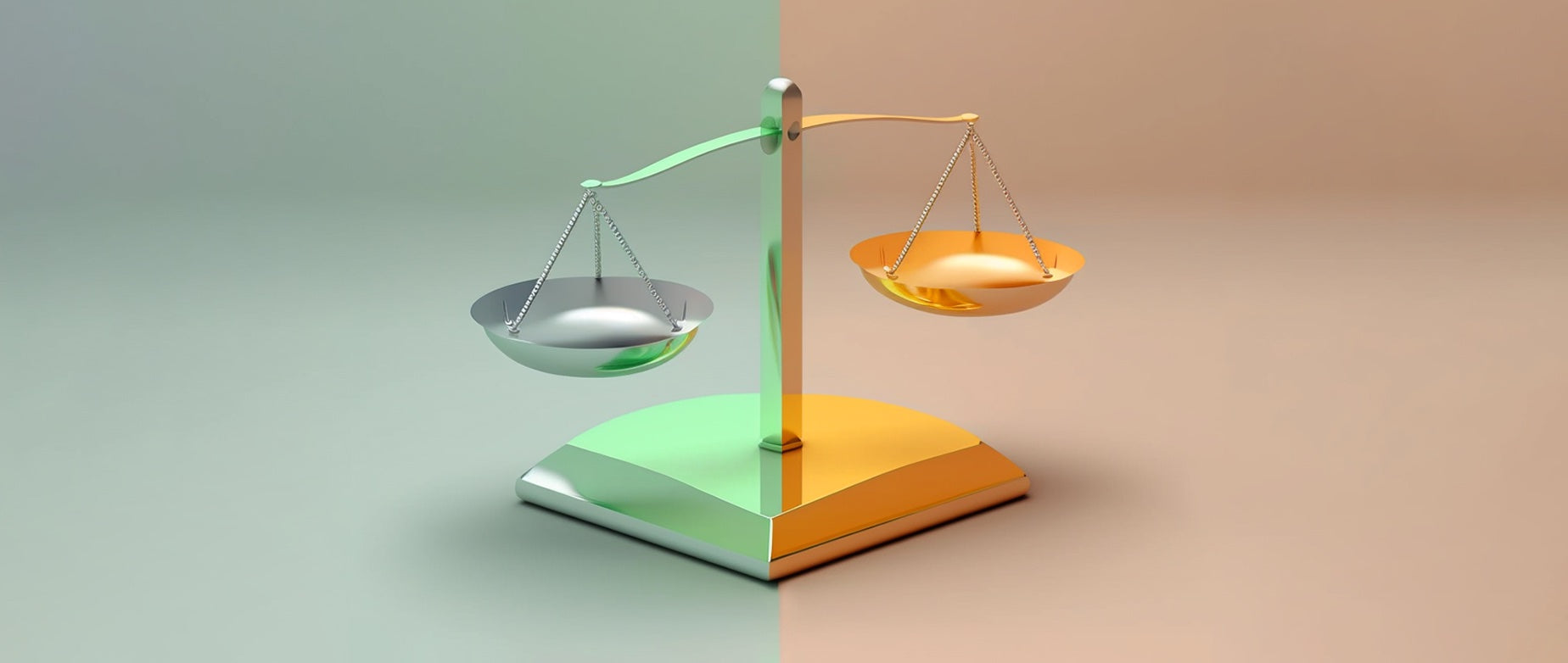 balanced scale: bookkeeping vs. accounting