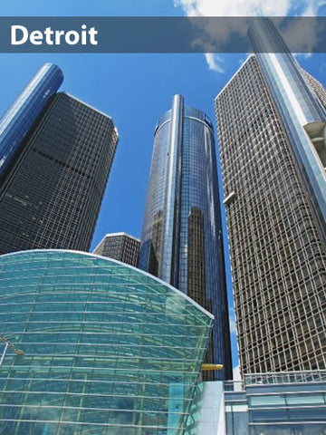 Photo of GM Headquarters in Detroit