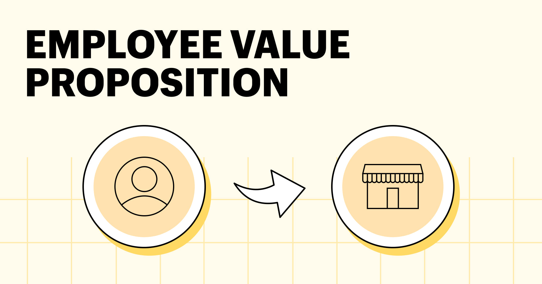 Graphic that reads "employee value proposition"
