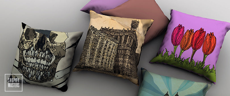 Print On Demand Throw Pillows with Automated Fulfillment