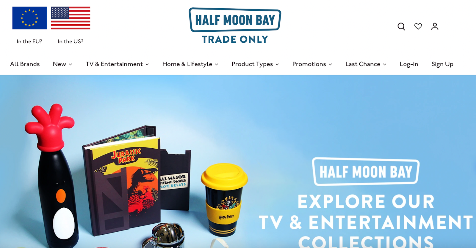 Half Moon Bay website homepage