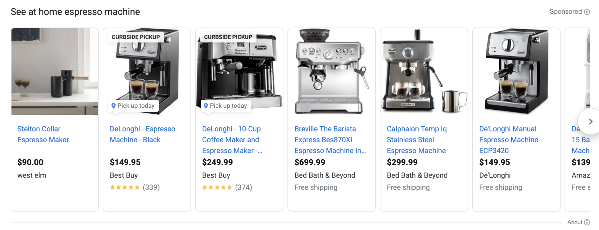 home espresso machine