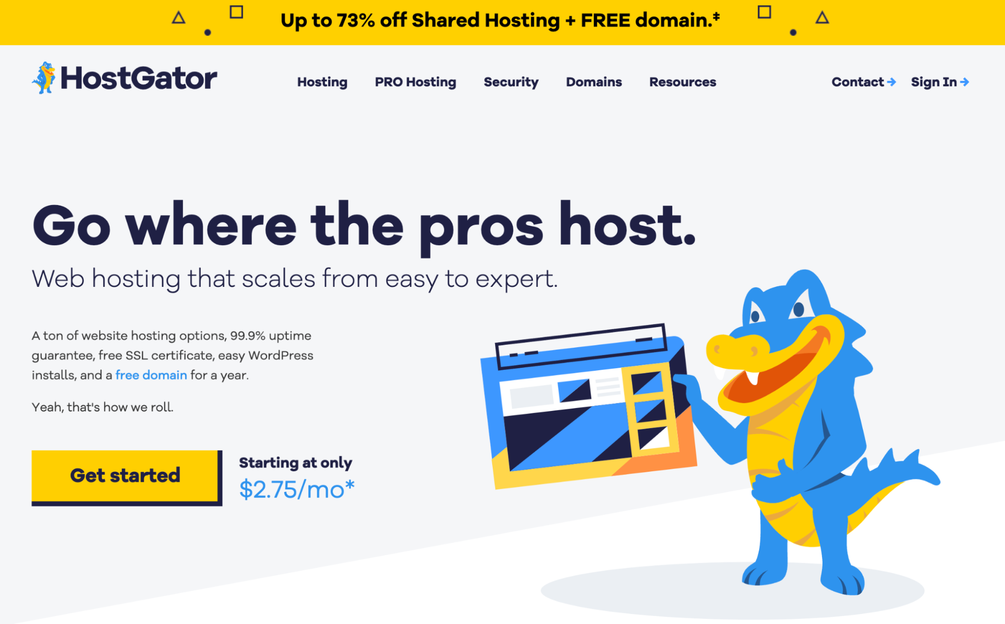 host gator: ecommerce hosting providers