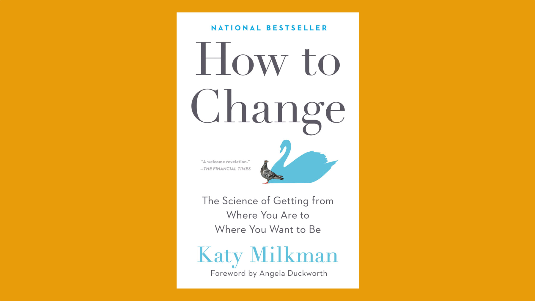 Book cover art for How to Change