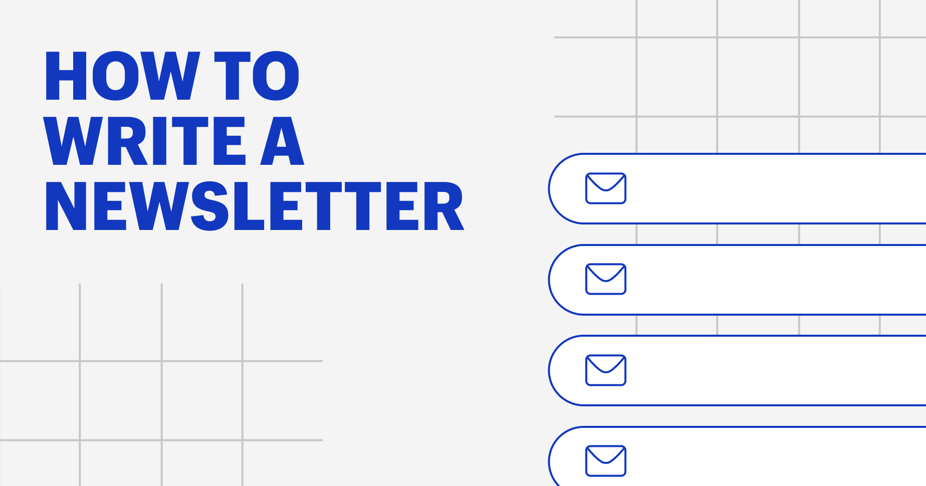 image for an article about how to write a newsletter
