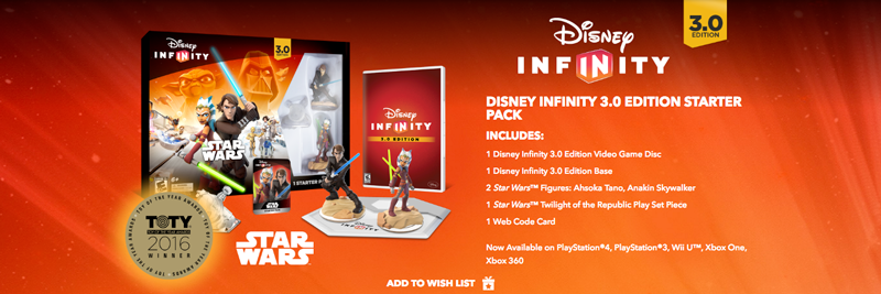 Screenshot of a Disney product bundle