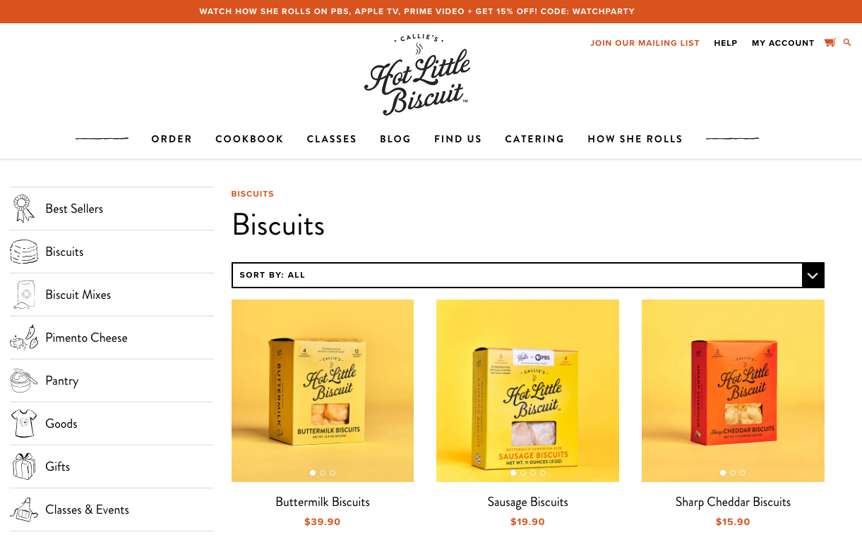 callies-hot-little-biscuit-website-screenshot