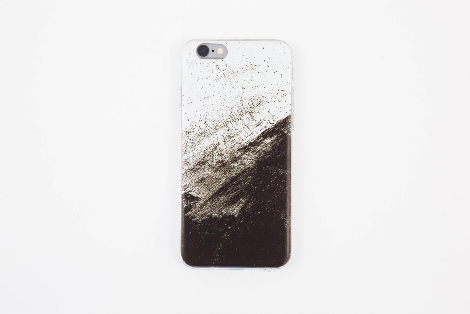 Photo of a phone case on a white background