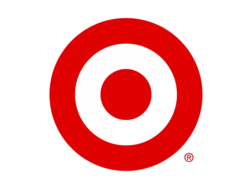 The Target logo features a bullseye symbol in red and white