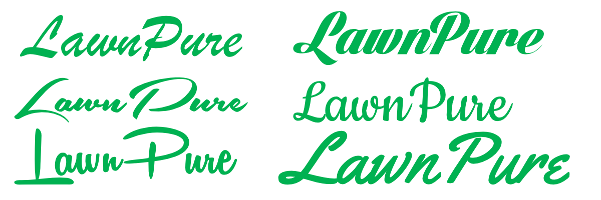 lawnpure-typeface-test 3