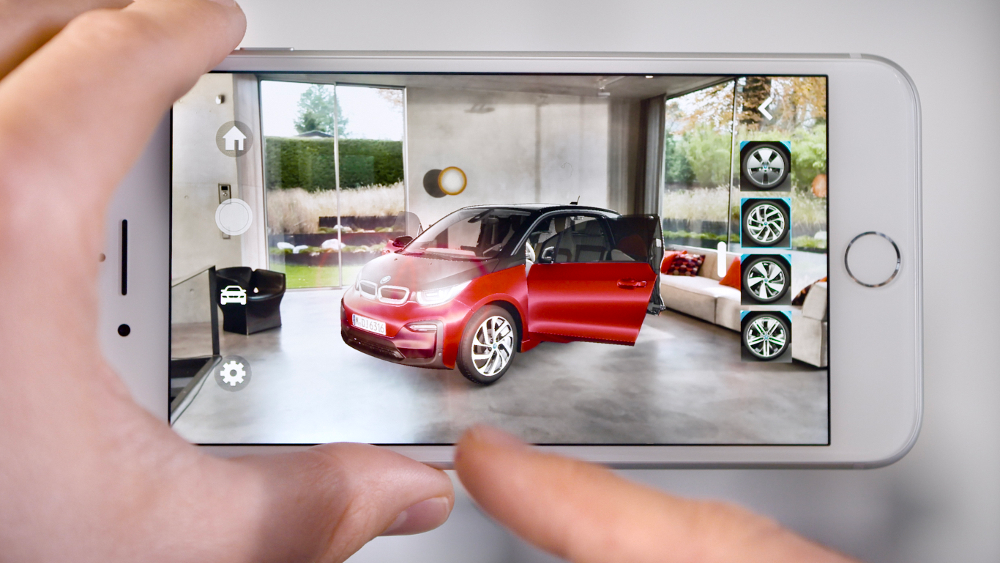 image of BMW's i visualizer app