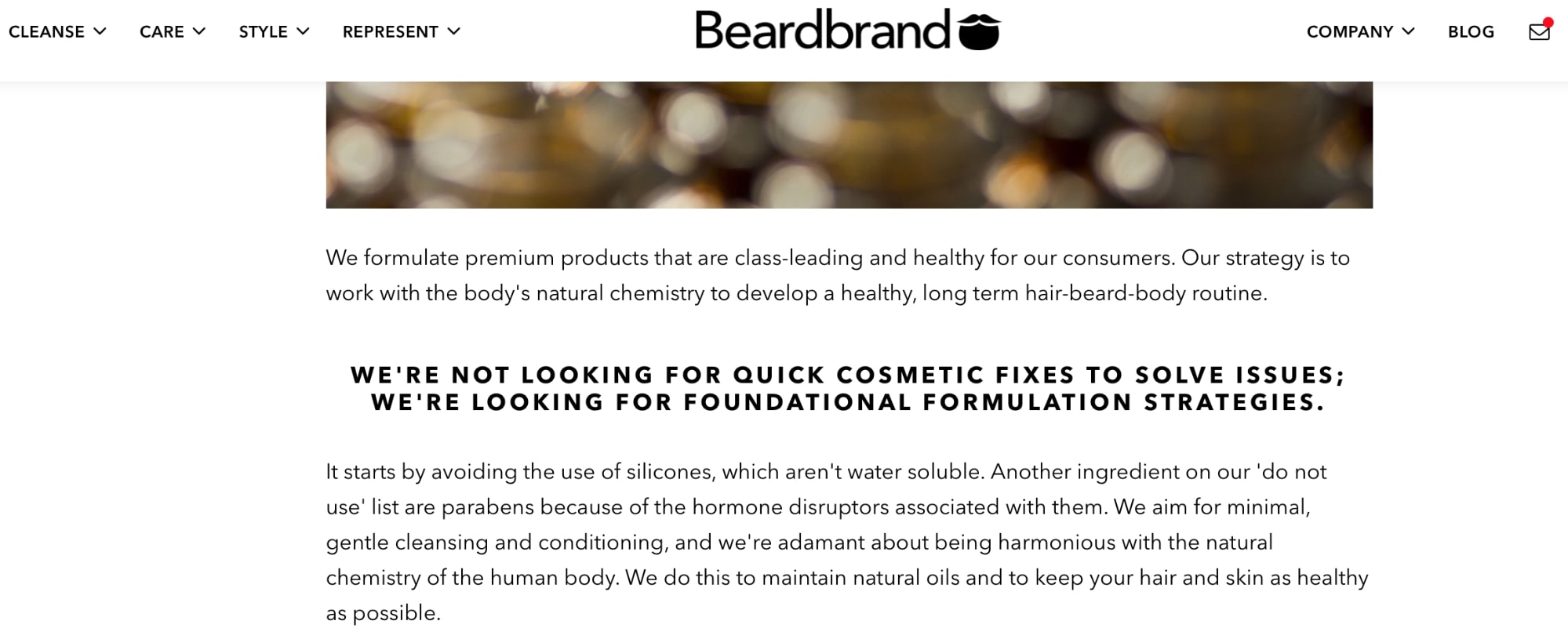 Unique selling proposition di Beardbrand