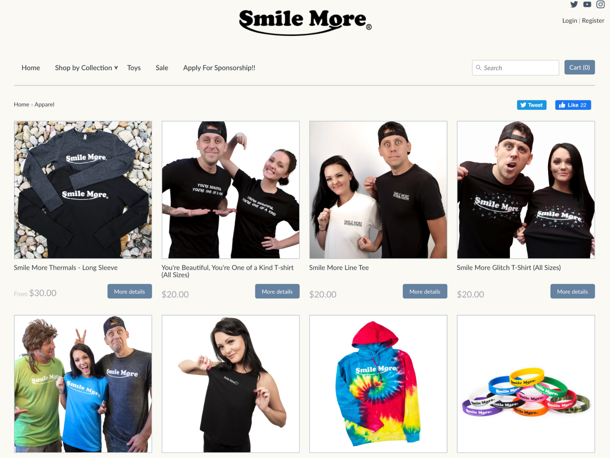 Sito web di Smile More