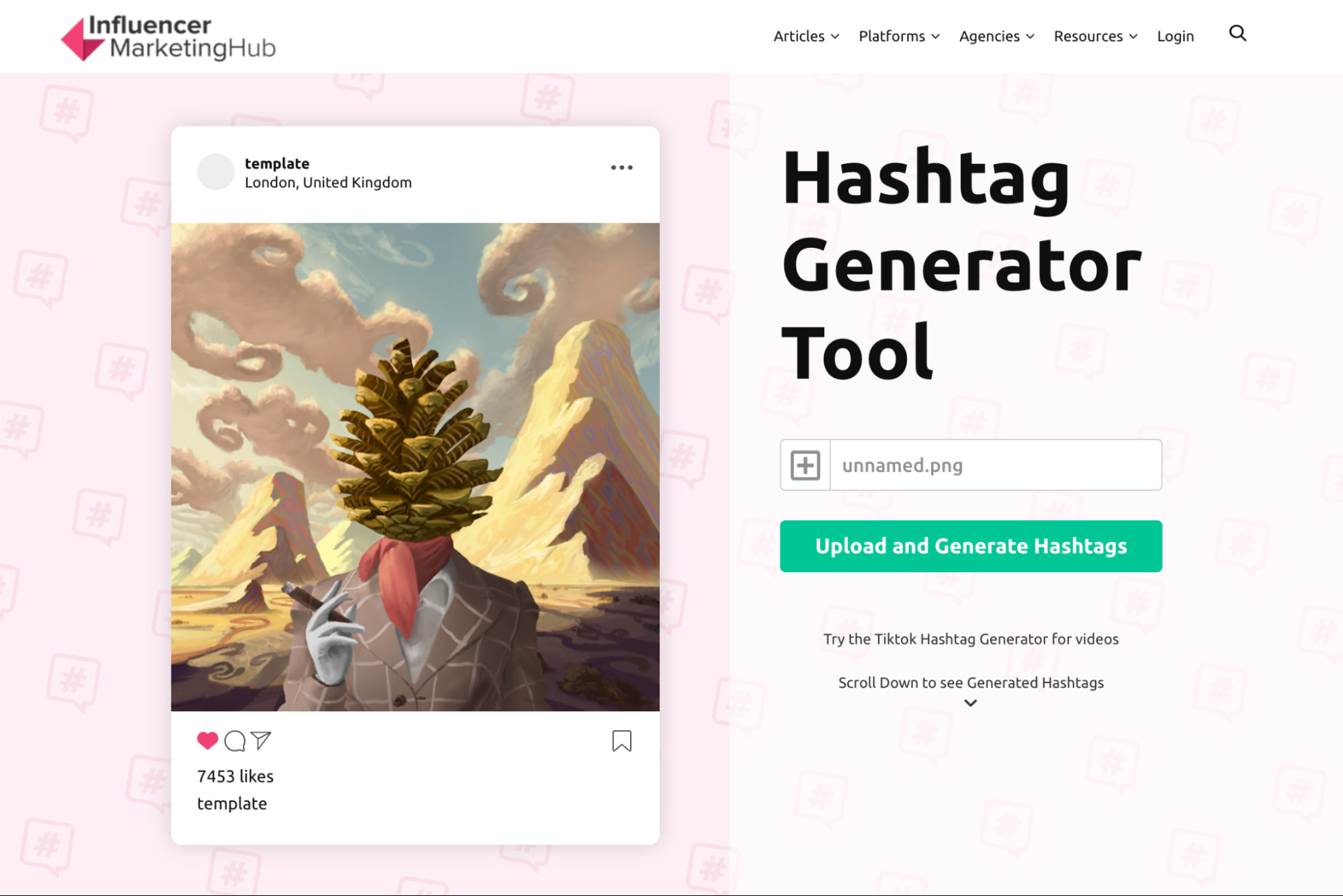 influencer marketing hub generator