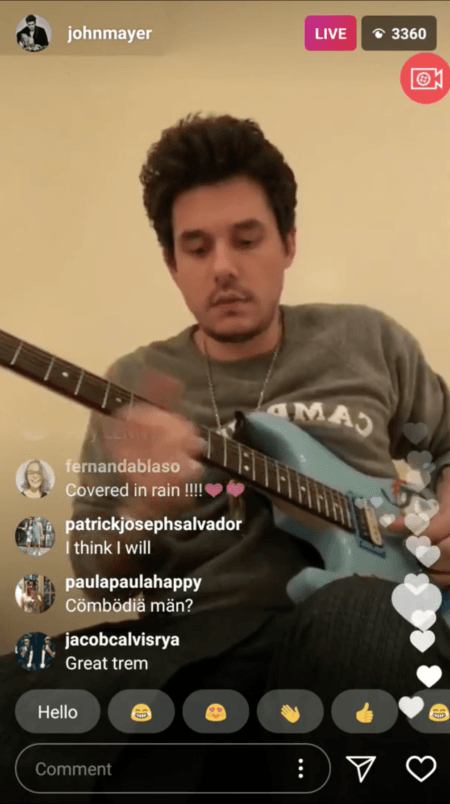 instagram live