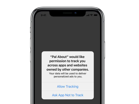 De App Tracking Transparency (ATT)-melding van Apple verschijnt wanneer gebruikers een app openen. Ze kunnen vervolgens kiezen of de app hun activiteit mag volgen met als doel gepersonaliseerde advertenties weer te geven. 