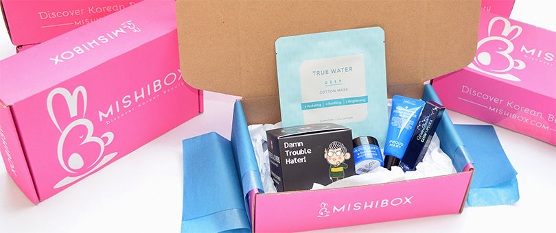 Subscription box Mishibox prodotti di bellezza coreani