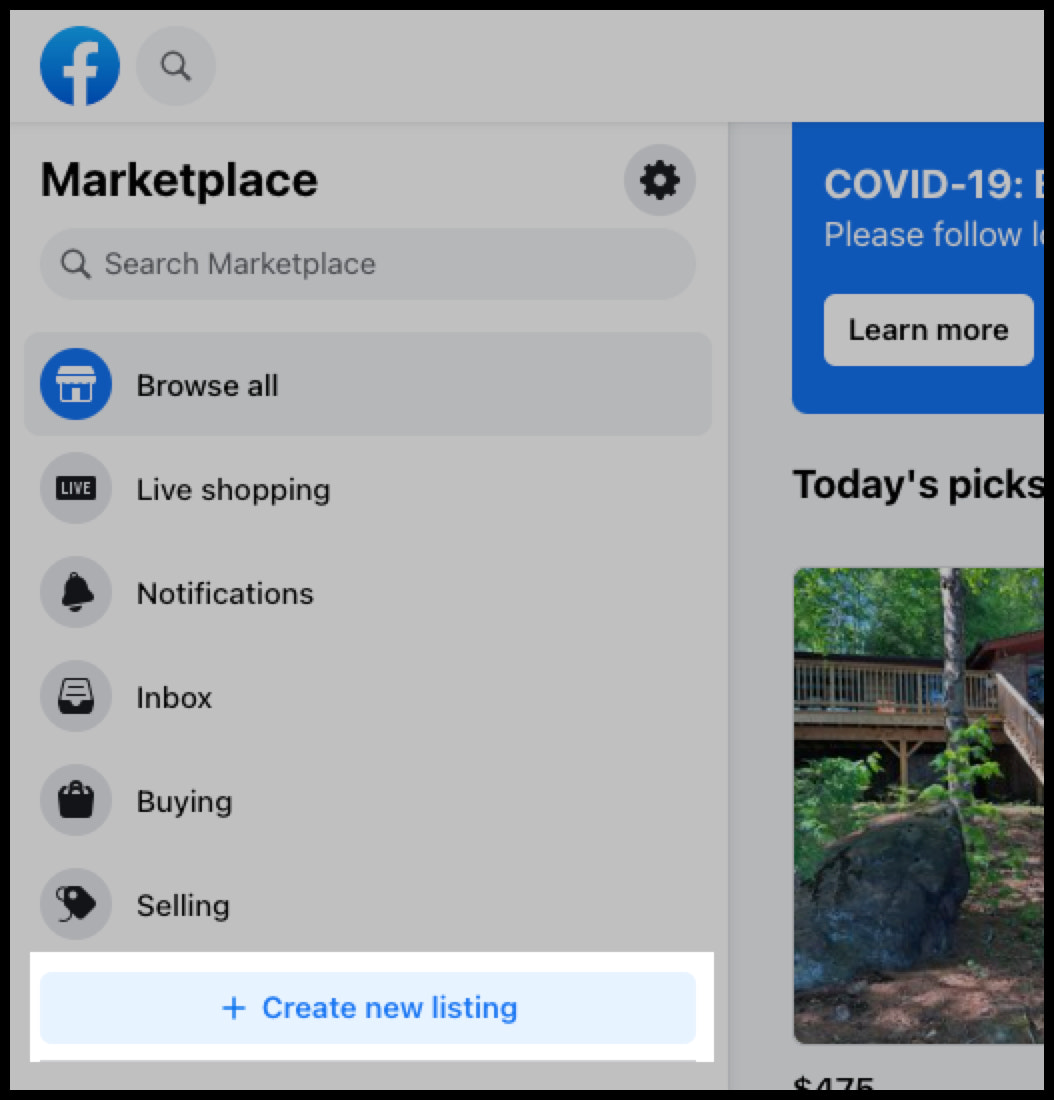 A Facebook marketplace auto listing software