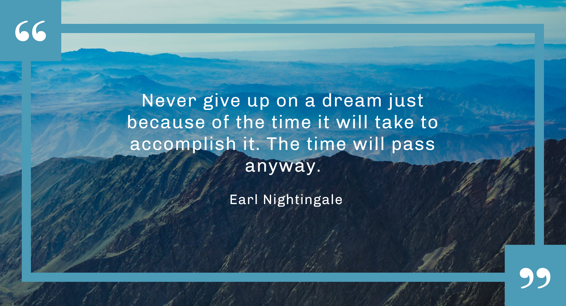 Quote about life from Earl Nightingale