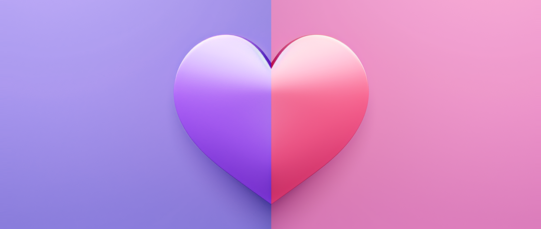 a purple and pink heart representing nonprofit business