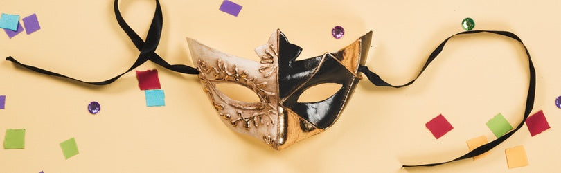 mask representing personas for social media marketing