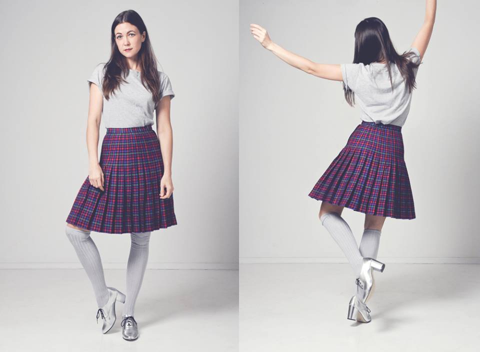 A vintage skirt sold online